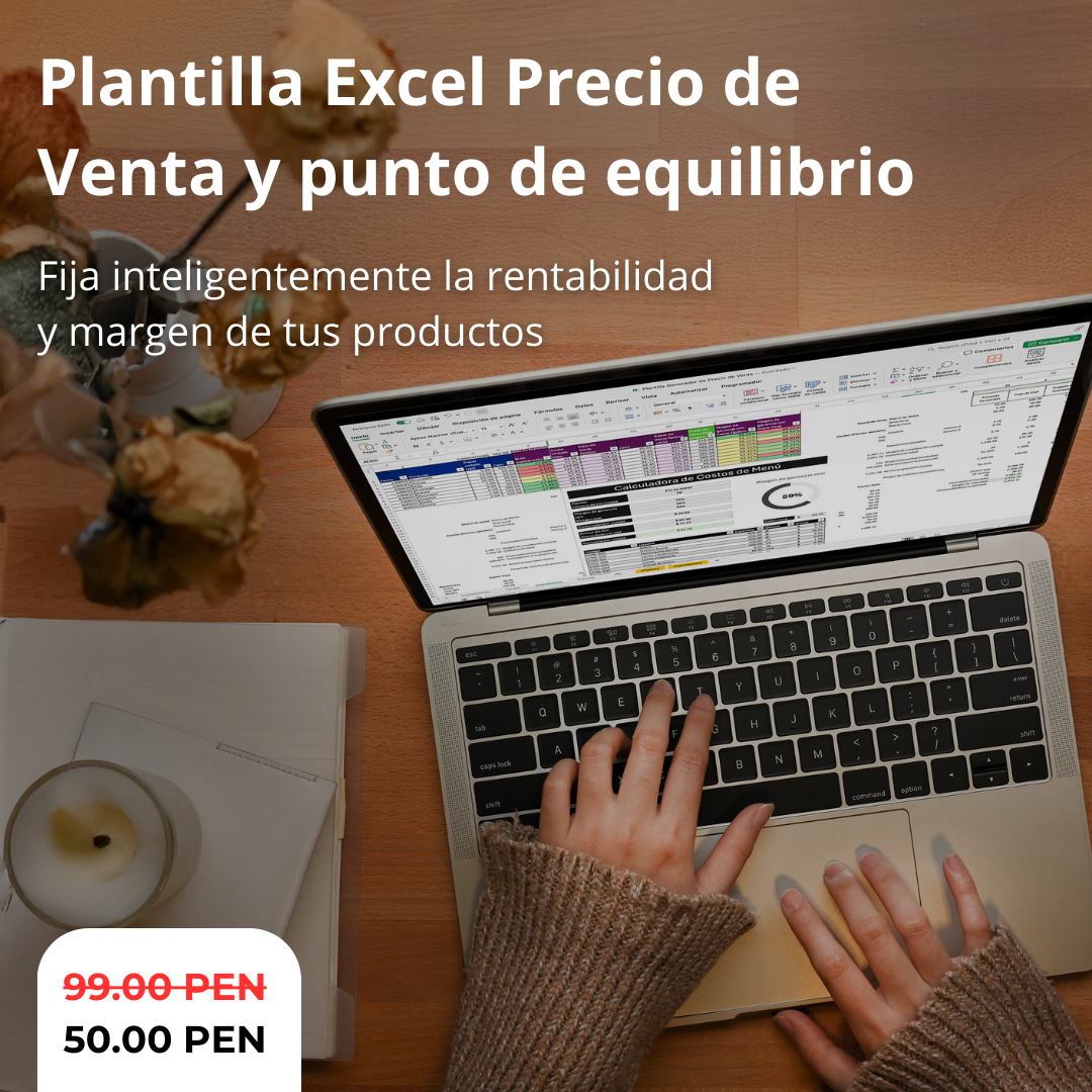 Excel Precio de Venta y Punto de Equilibrio