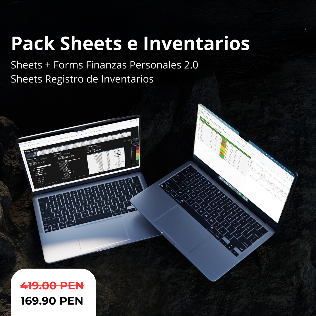 Pack: Sheets e Inventarios