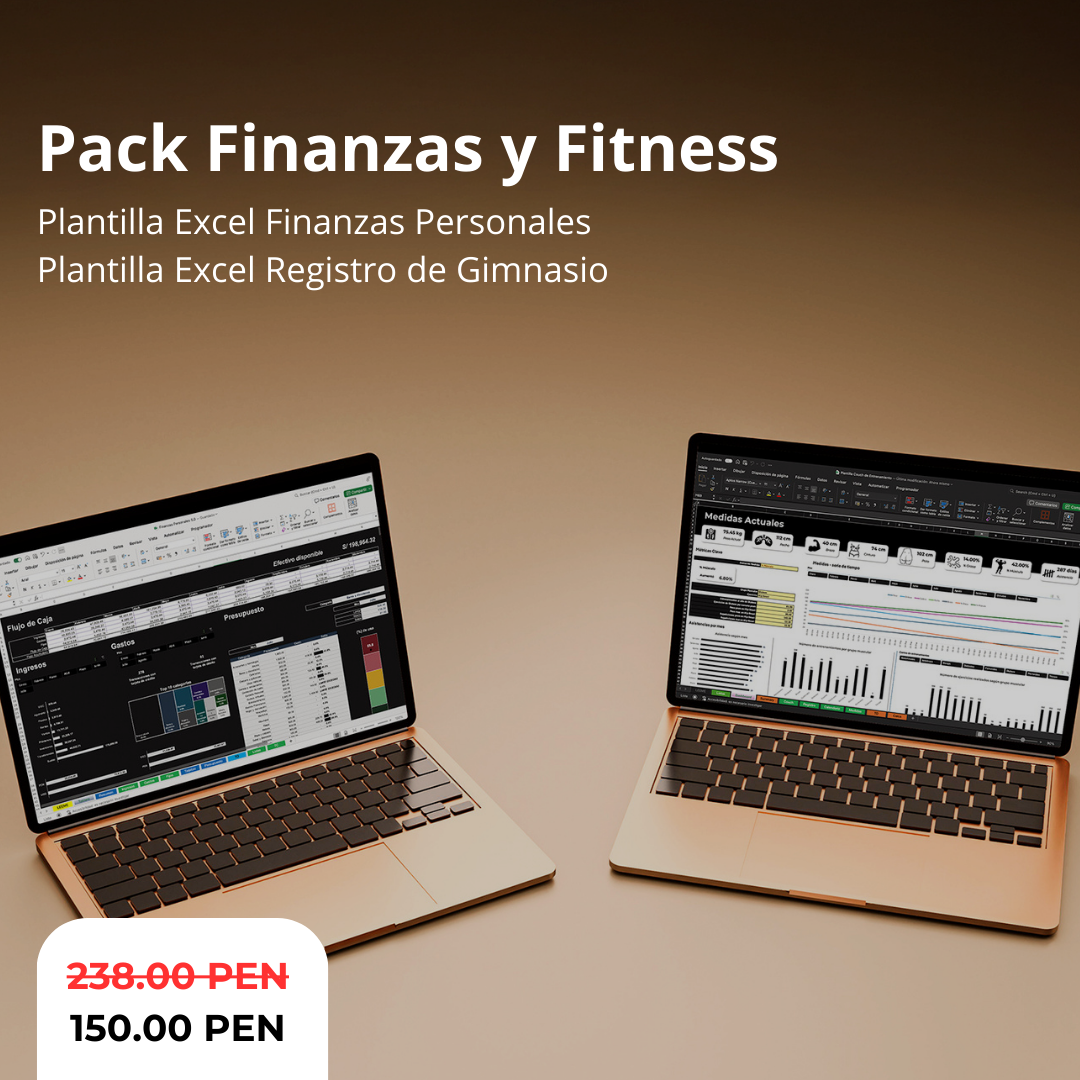Pack Finanzas y Fitness