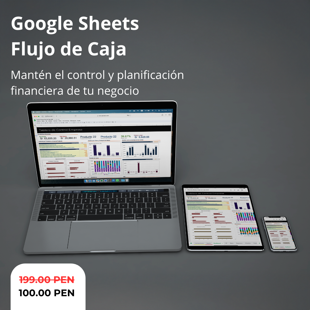 Sheets Flujo de Caja