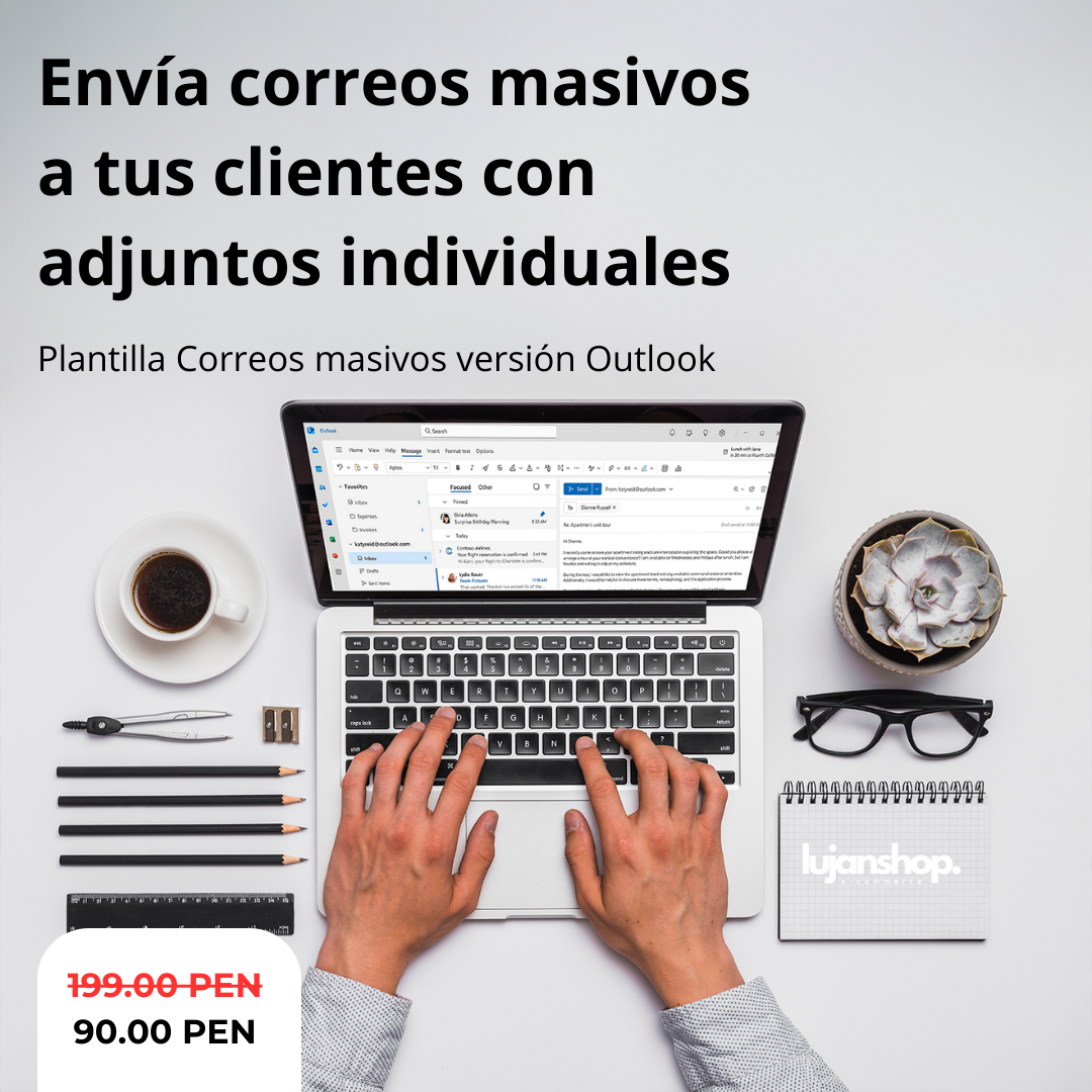 Correos masivos Outlook